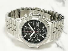 Seiko Credor Pacificique Chronograph GCBK999 6S77 Black Dial Limited Japan