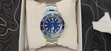 Seiko Prospex SRPL51J8 Automatic Blue Dial Stainless Steel Dive Watch Open Box.
