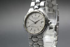 [Near MINT] Longines Conquest Cal.L206.2 206 4017 Silver Date Qz Women's Watch