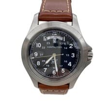 Hamilton Khaki Field H644510 Black Dial 40mm Men's Quartz Watch