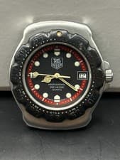 Tag Heuer 35mm Men's Formula 1 Black Red Dial Swiss Quartz F1 Watch