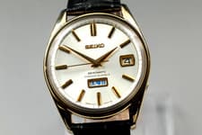 Serviced [N MINT] Seiko Seikomatic 6206-8040 Day/Date 26J Automatic Men's JAPAN