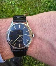 ​Omega Seamaster 30 Vintage - Cal. 286 - Year 1962 - Rare Black Dial