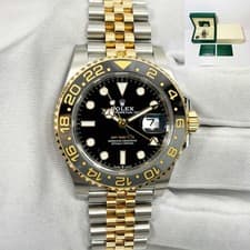 2023 Rolex GMT-Master II Zombie 126713GRNR 40MM Black Two-Tone Yellow Gold B/p
