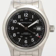 Good Condition Men s Watch Hamilton HAMILTON Khaki Field H70455133 H704551 Aut
