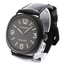 PANERAI RADIOMIR CERAMICA PAM00643 46mm Ceramic/SS Black Dial Hand-Wind #C259