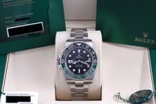 Rolex 2025 GMT-Master II Sprite/Lefty Oyster Box/Papers/Card 126720VTNR