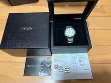 The Citizen AQ4091-56A Chronomaster Indigo Washi Dial Eco-Drive from japan