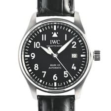 IWC Pilot'S Watch Mark 20 IW328201 Black Men's Used Watch #31031