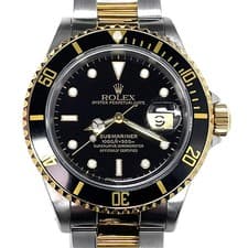 Rolex Submariner Date 16613 Two-Tone Year 2014 40mm Watch Rolex Submariner Date