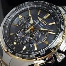 New SEIKO SSG010 Seiko Advanced Chotura Radio Solar Complete Accessories
