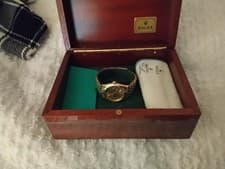 Rolex oyster perpetual  Datejust 14K Yellow Gold Jubilee Band 34mm watch