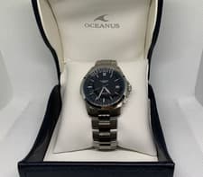 CASIO OCEANUS OCW-S100S-1AJF Solar Radio Titanium Watch from Japan