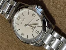 Grand Seiko 8J55-0010 Silver Arabic Dial Quartz Watch Japan Classic Date Used