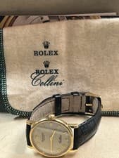 Rolex Cellini Classic Ref. 5115 18K Solid Yellow Gold.