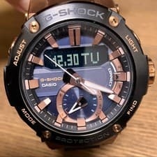 Discontinued Rare GST-B200 Series Black × Rose Gold Casio