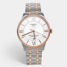 Tissot Chemin des Tourelles T099.407.22.038.01 Silver Dial Two Tone Stainless