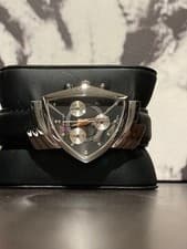 Hamilton Ventura Chronograph Quartz Watch H24412732 Black Dial