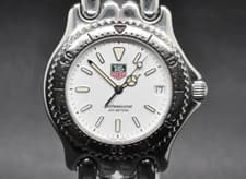 [Near MINT] TAG Heuer Sel S99.006M 38mm White Dial Men's Quartz Watch From JAPAN