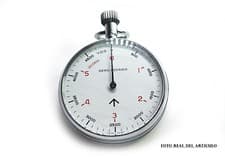 Vintage Chronometer Nero Lemania Sonar 366.69 Monopulsante