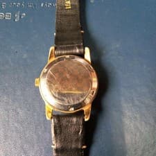 Ulysse Nardin Automatic Watch Date Gold Dial Vintage Mens Swiss Dress Watch