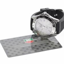 TAG HEUER Watch Aquaracer WAF2111 Date Automatic Silver Dial 40mm w/Warranty