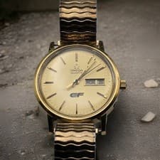 Vintage OMEGA Seamaster Quartz Ref. 196.0080 | Cal. 1345 | 7 Jewels | Rare "CF"