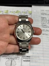 Grand Seiko 9F85-0ACO Stainless Steel Quartz Wristwatch Water-Resistant