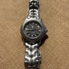 Tag Heuer S99.206 WG1113.BA0421 Mens Watch SEL SS Link S/EL Gray Silver Sport 8"