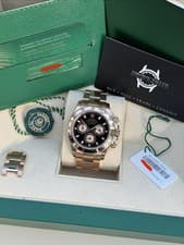 Rolex Cosmograph Daytona Ref. 116505 • Everose Gold • Black Dial • Full Set 2020