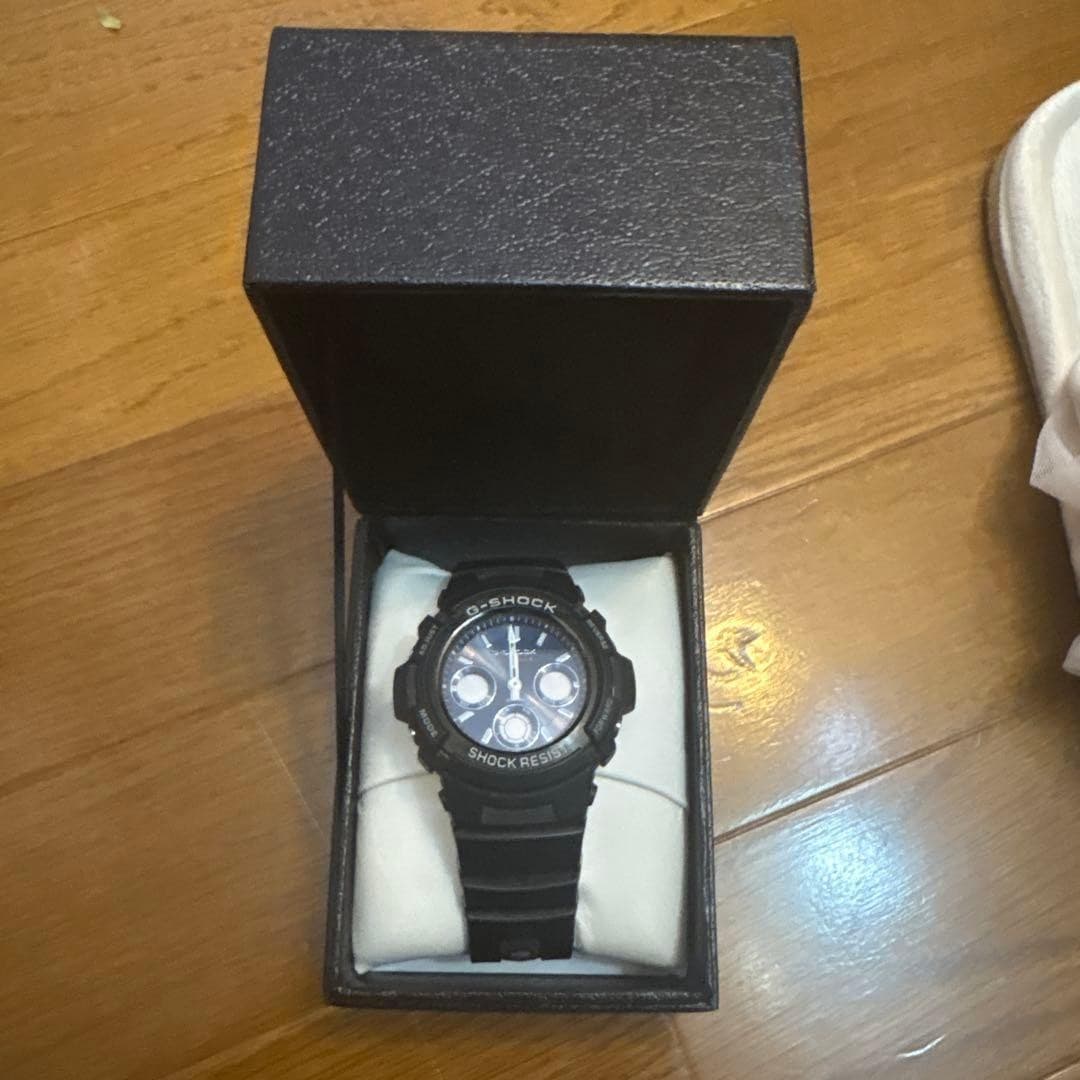 Casio G-Shock Digital Watch Black Solar Powered Used