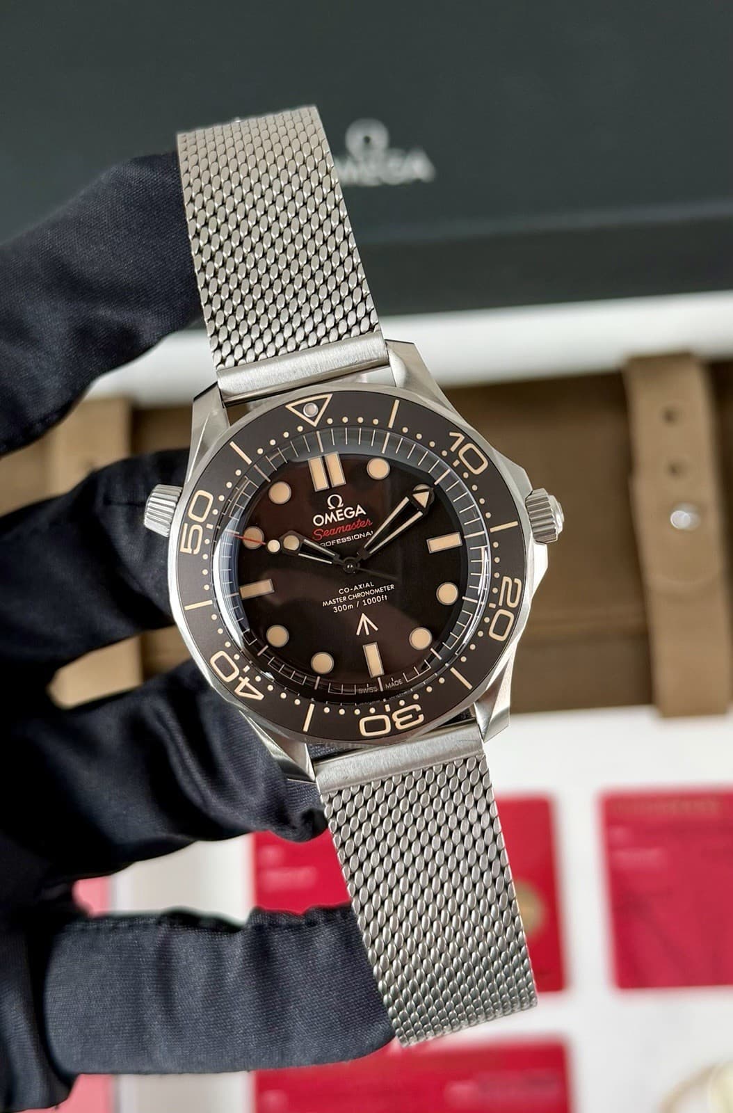 OMEGA Seamaster Diver 300M NTTD 007 210.90.42.20.01.001 2025 Complete Set 42mm