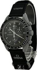 Omega x Swatch Speedmaster Mission To The Moon SO33M100 Unisex Excellent A6373