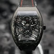 Franck Muller Vanguard Skeleton 7 Day - V 45 S6 SQT CARBON NR