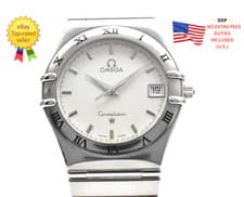 ▶[N MINT] OMEGA Constellation Watch 1512.30 Date WhiteDial Men 33mm Quartz JAPAN