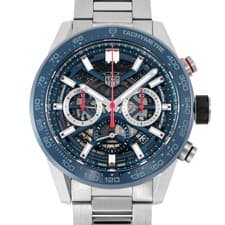 TAG HEUER Carrera Chronograph Heuer 02 CBG2A11.BA0654 Used from JAPAN