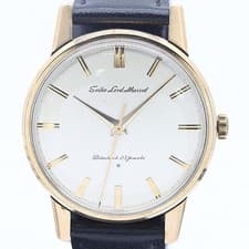 Working SEIKO Lord Marvel Hand Wound Champagne Dial Men s Wristwatch 2000000 NS