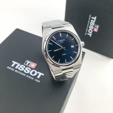 Tissot PRX T137.410.11.041.00 Blue Dial Men's Quartz Chronograph Watch 40MM