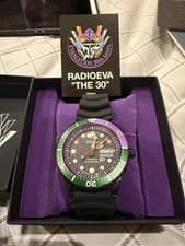 Seiko x Evangelion watch Limited to 300 EVA-01 DIVER'S WATCH EVA-01 MODEL New