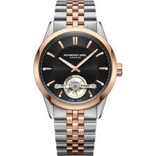 New Raymond Weil Freelancer Automatic Open Heart Men's Watch 2781-SP5-20051