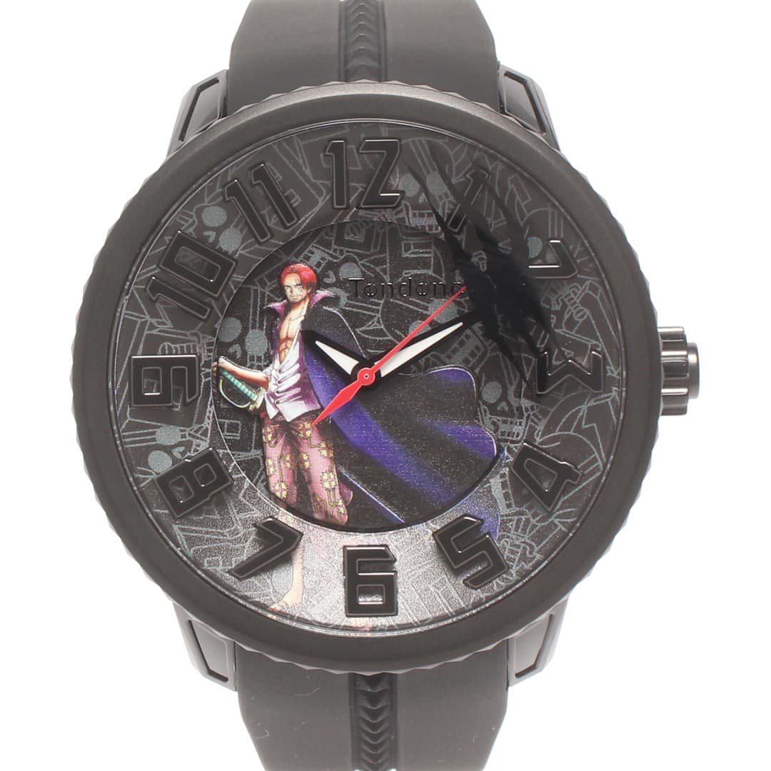 Tendence Shanks Model Watch Limited 25 Pieces Used Men’s Black Ver. From Japan F