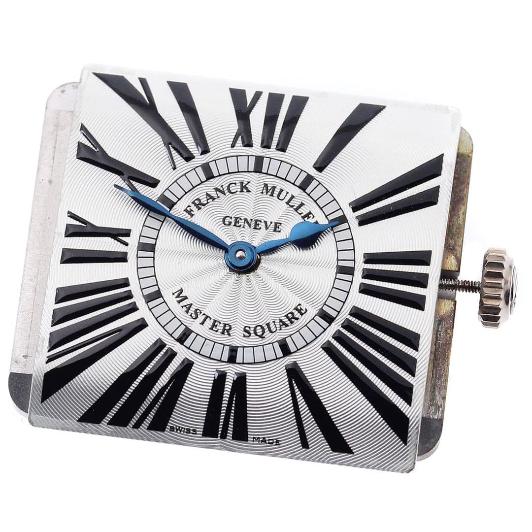 Franck Muller Master Square Men’s Quartz Watch Silver Dial Used From Japan