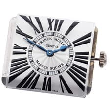 Franck Muller Master Square Men’s Quartz Watch Silver Dial Used From Japan