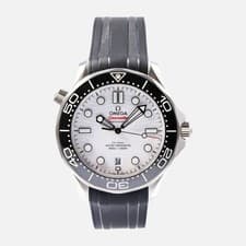 Omega Seamaster Diver 300M 210.32.42.20.04.001 White Wave Dial 2025 Full Set