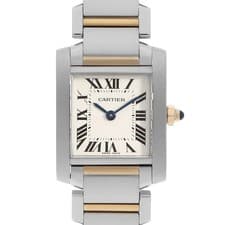 Cartier Tank francaise SM W51007Q4 second hand Women