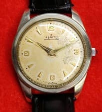 Vintage Zenith Automatic  Bumper Movement Man's Swiss Made Watch.