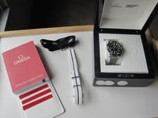 OMEGA  2025 James Bond 60th Anniversary watch- complete set w/ bonus!