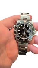 ROLEX STAINLESS STEEL SUBMARINER 116610 DIVER'S WATCH 40MM Ceramic