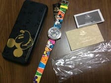 Disney Mickey SEIKO Limited Edition Watch 1993 10th Anniversary Skeleton Gifts
