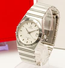 [Near MINT w/ PAPER] OMEGA Constellation 1512.30 Silver Quartz Men's Watch